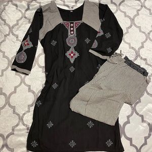 Womens Indian Shalwar Kameez Set